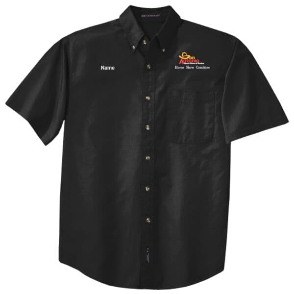 Committee Men's Twill Short Sleeve Shirt - 100% Cotton